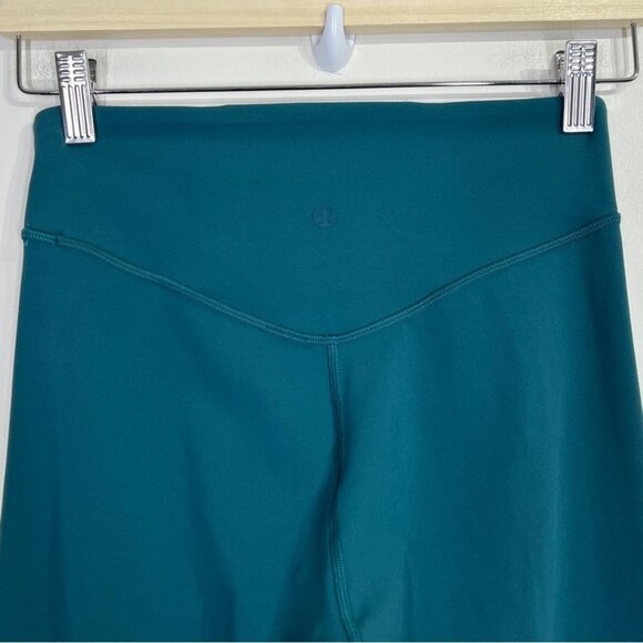 Lululemon Wunder Under Nulu High-Rise Tight 25" Storm Teal - Picture 8 of 11